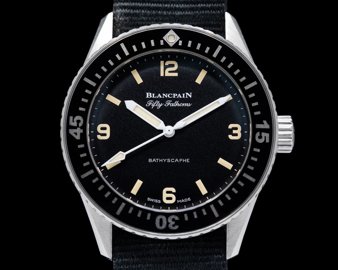 Blancpain Fifty Fathoms 38mm Bathyscaphe for HODINKEE 