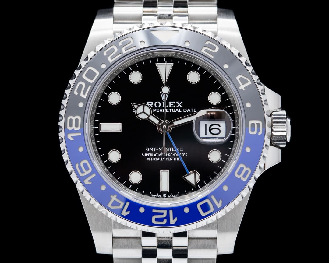 Rolex GMT Master II 126710 Ceramic "Batman" SS 