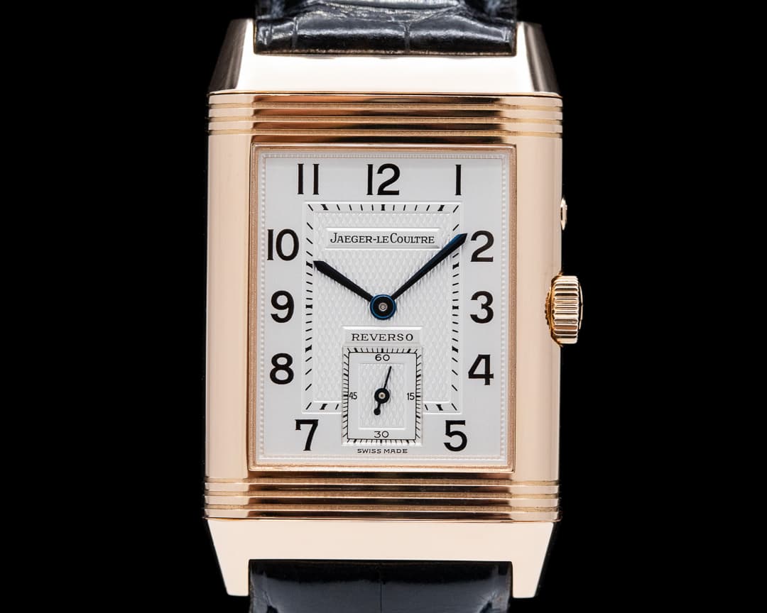 Jaeger LeCoultre Reverso Duo 18K Rose Gold