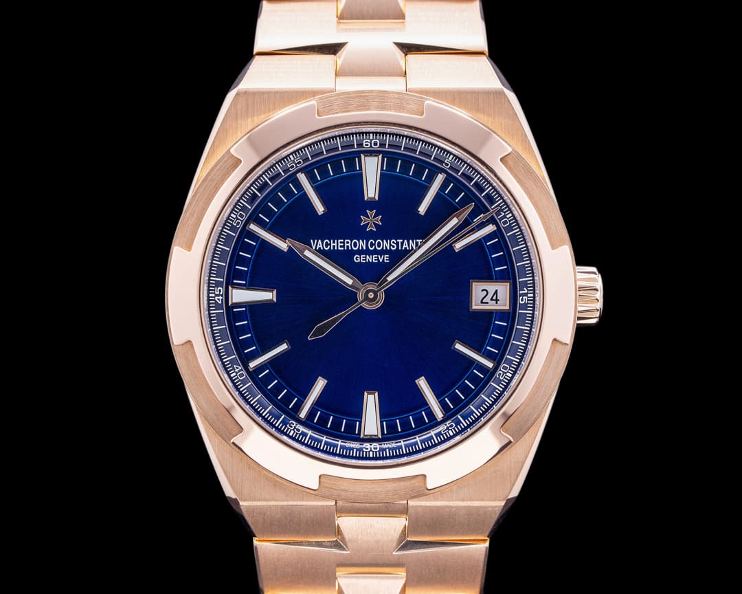 Vacheron Constantin Overseas 4500V/110R Automatic 41mm Blue Dial Rose Gold 2022
