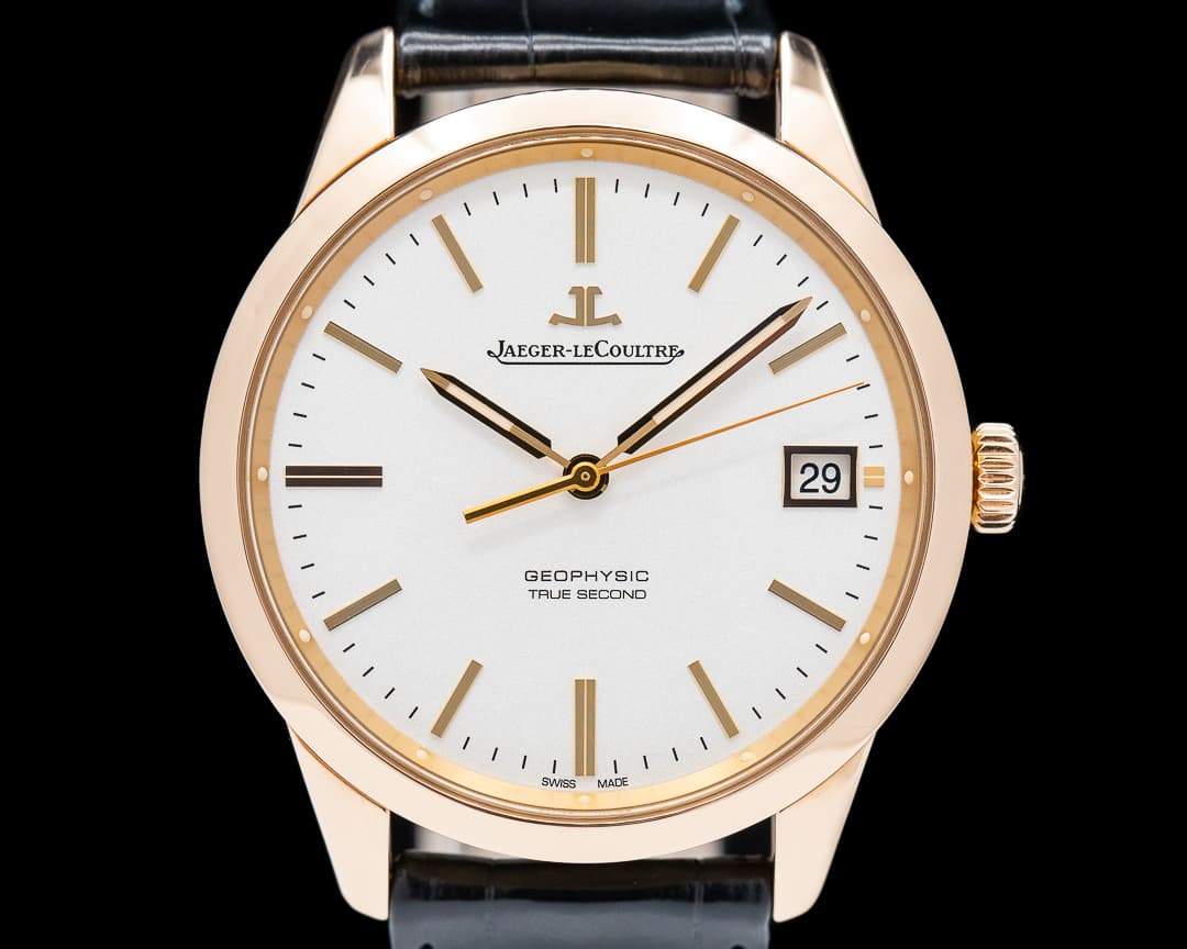 Jaeger LeCoultre Geophysic True Second 18k Rose Gold