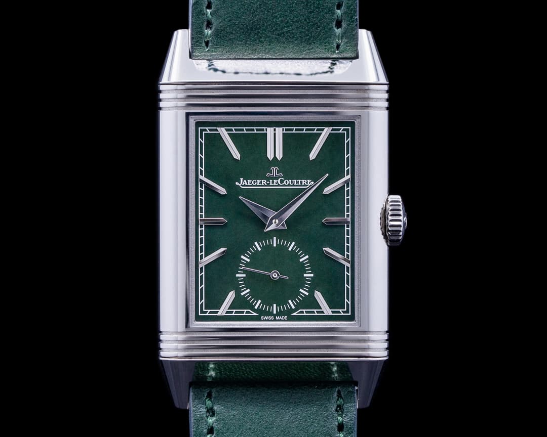 Jaeger LeCoultre Reverso Tribute Small Seconds Green