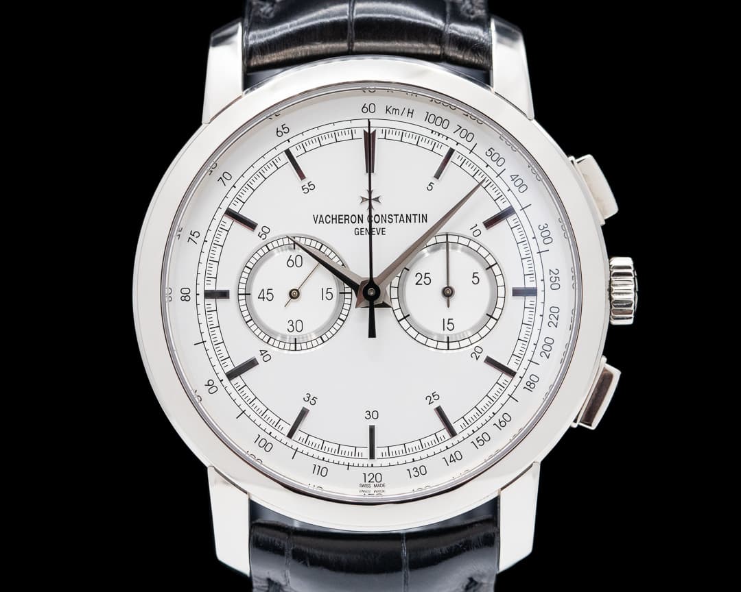 Vacheron Constantin Patrimony Traditionnelle Chronograph 18K White Gold