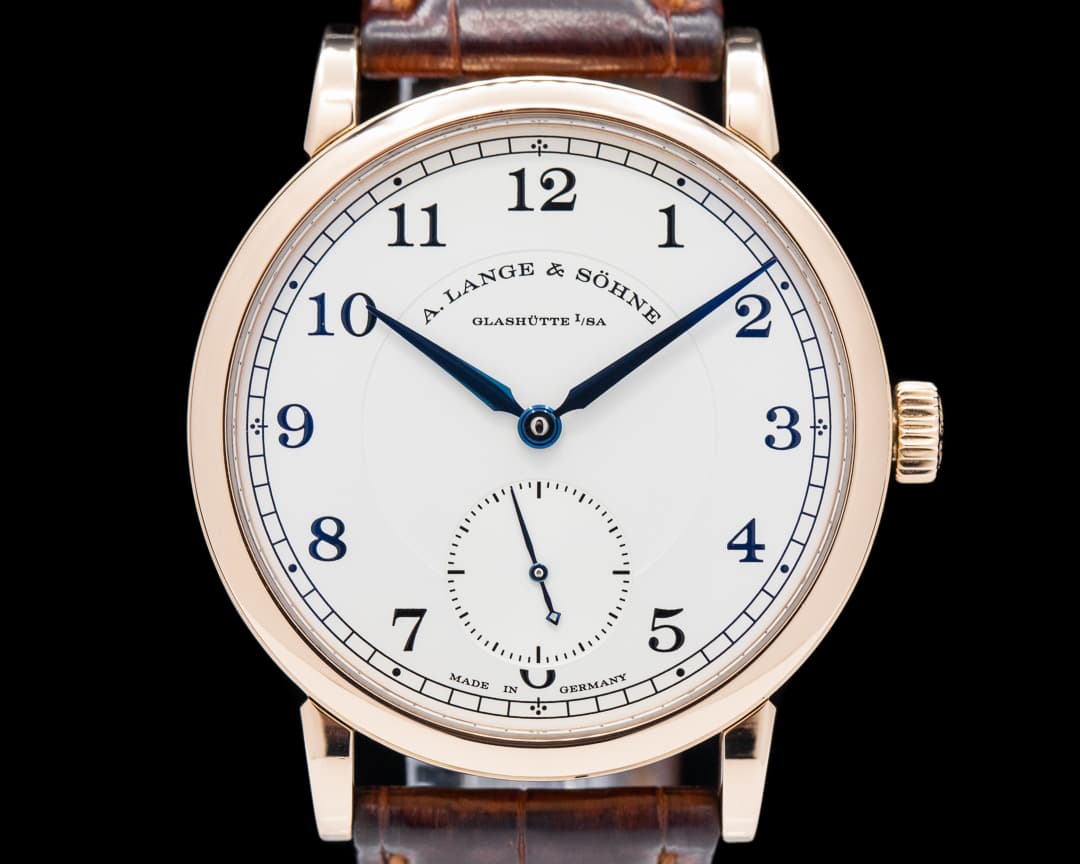 A. Lange and Sohne 1815 18K Rose Gold Silver Dial 