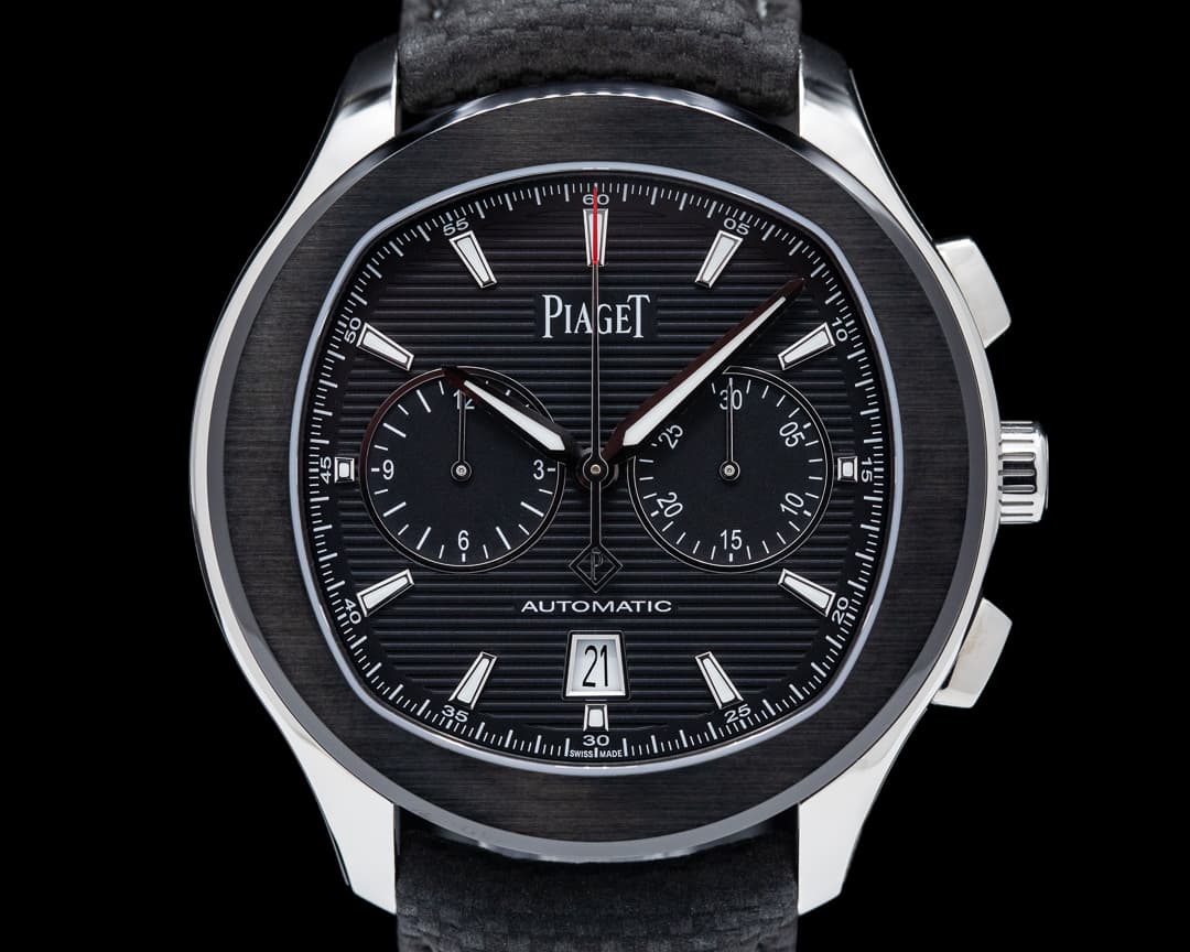 Piaget Polo Chrono Stainless Steel with ADLC bezel Limited Edition