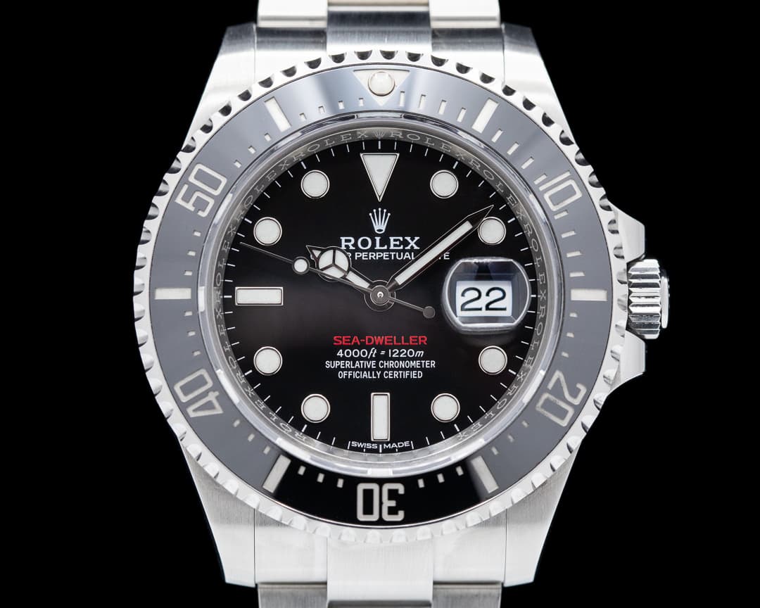 Rolex Sea Dweller RED 43MM 50th Anniversary SS 