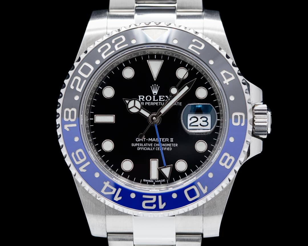 Rolex GMT Master II 116710 Ceramic "Batman" SS