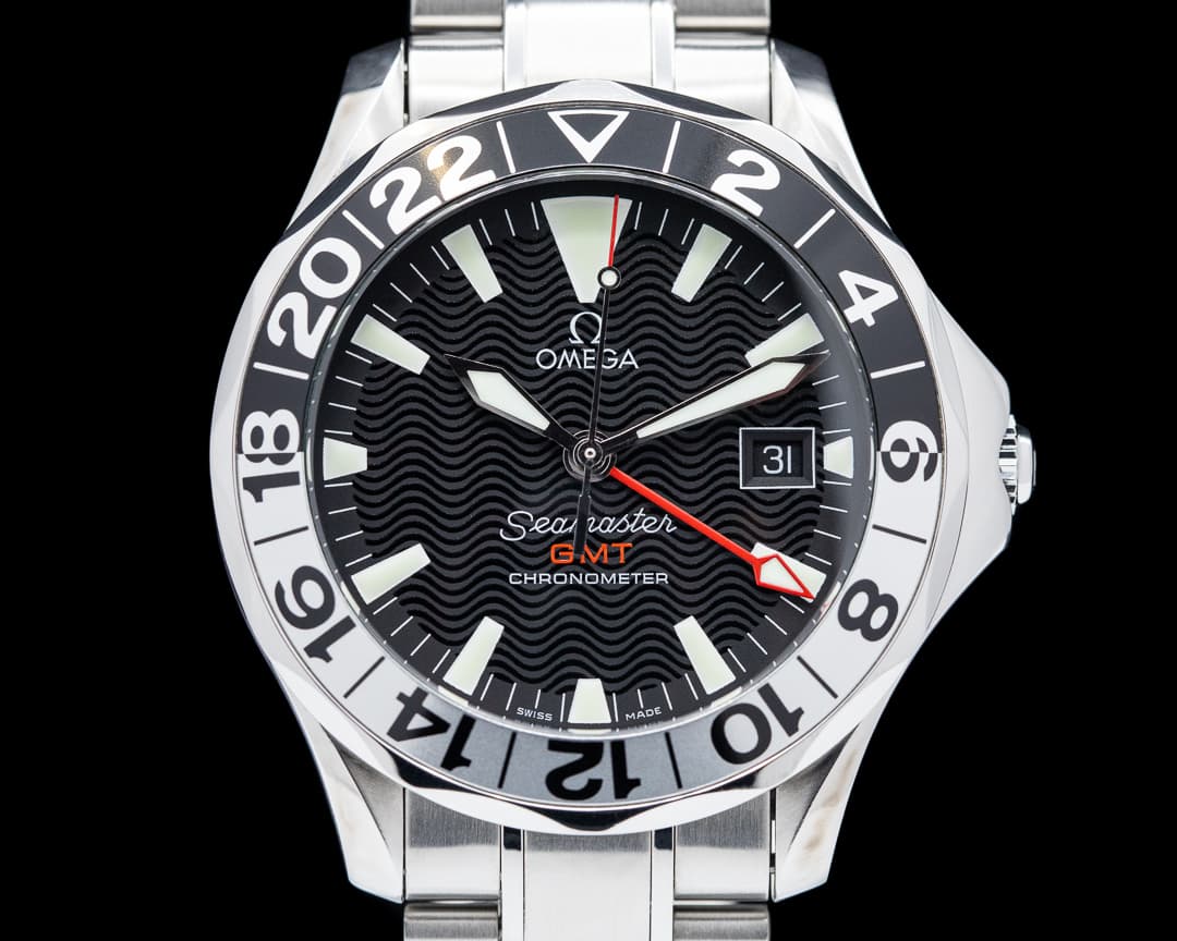Omega Seamaster GMT 50th Anniversary SS/SS Black Dial 41MM