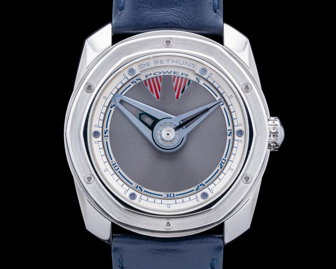 Image of De Bethune DB22TIS5 DB22 Titanium Silver Dial