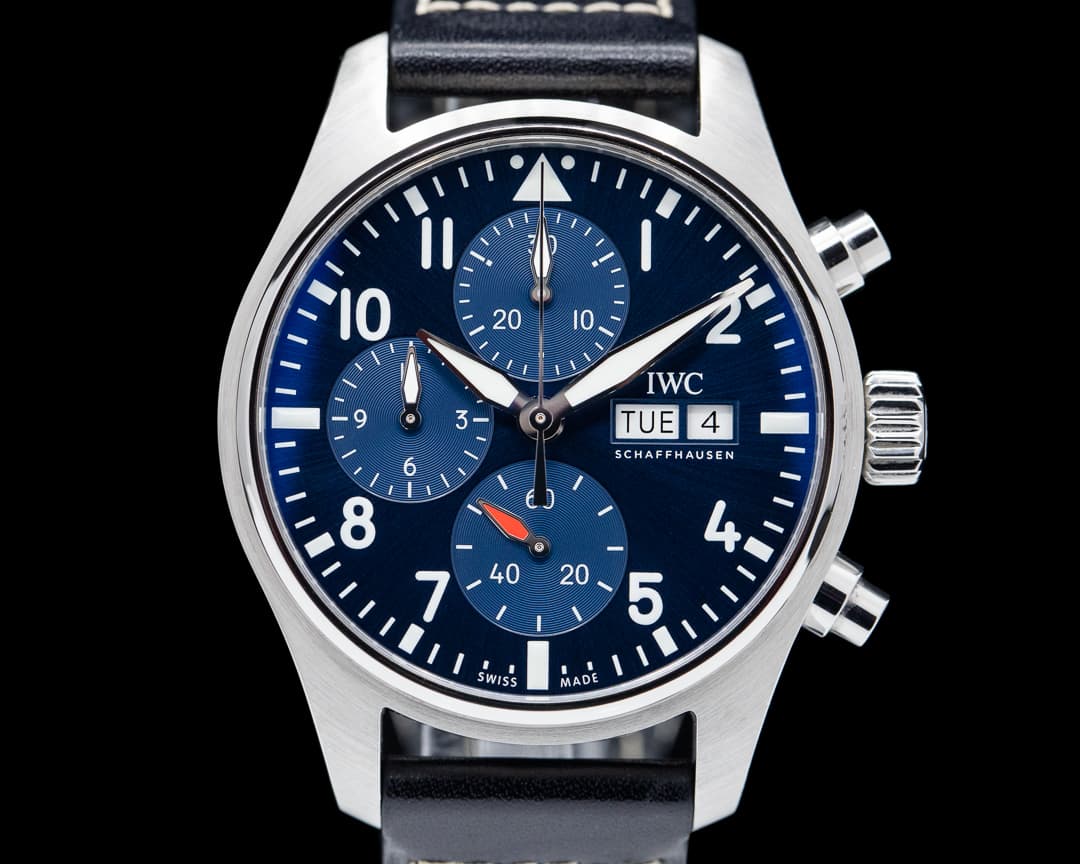 IWC Pilot's Watch Chronograph 41mm SS Blue dial