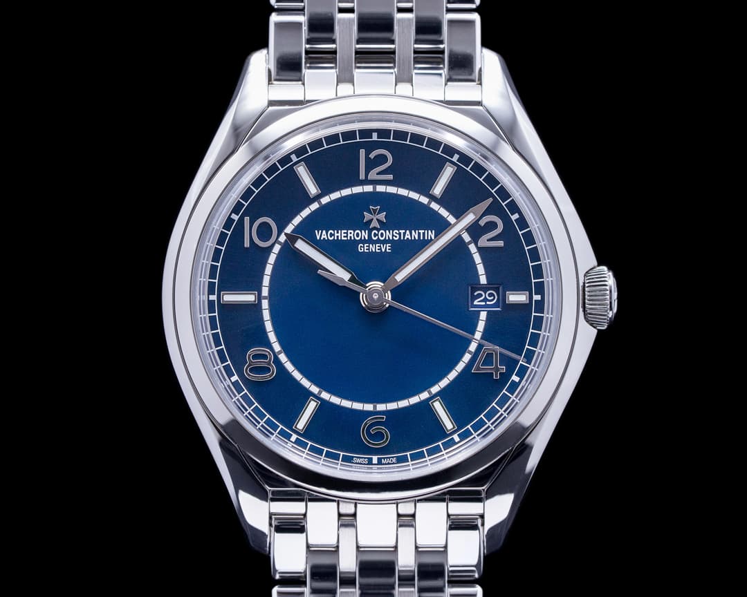 Vacheron Constantin Fiftysix Self Winding SS Blue Dial SS Bracelet