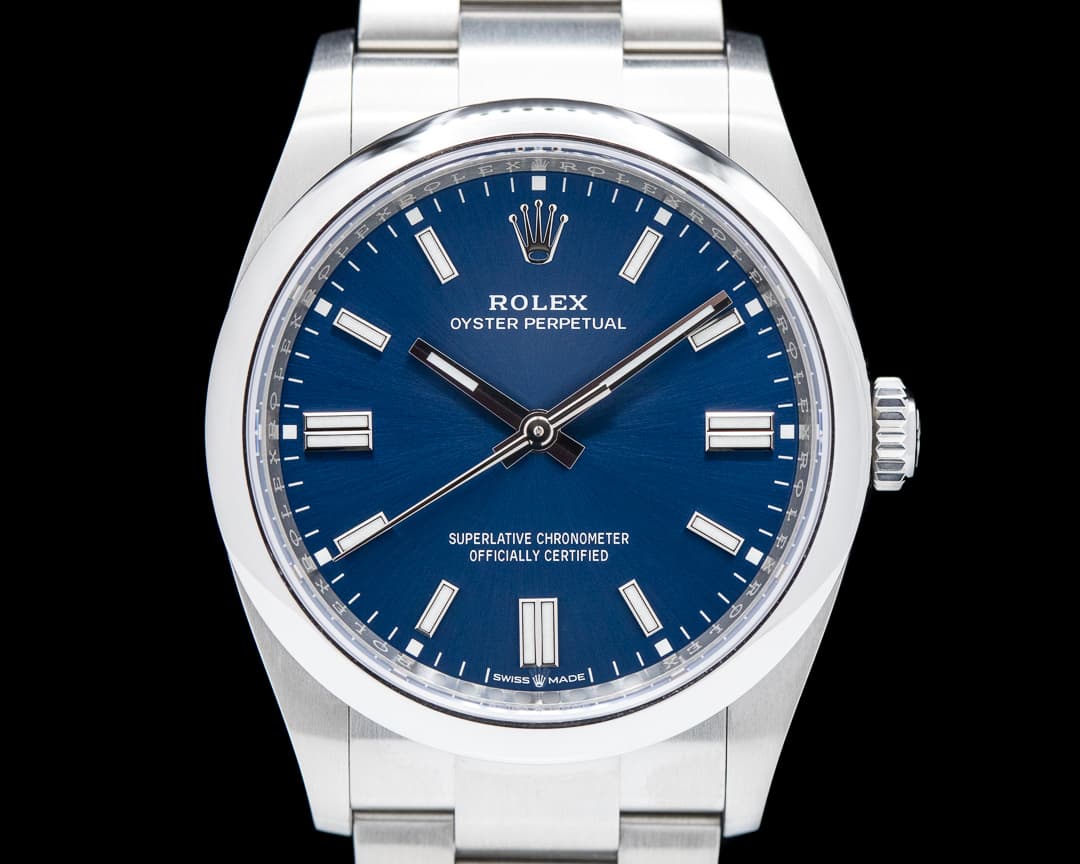 Rolex Oyster Perpetual 126000 36MM SS Blue Dial Unworn 2021