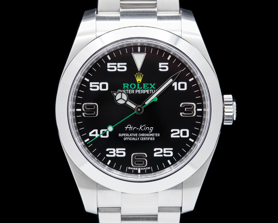 Rolex Air King 116900 Black Dial SS