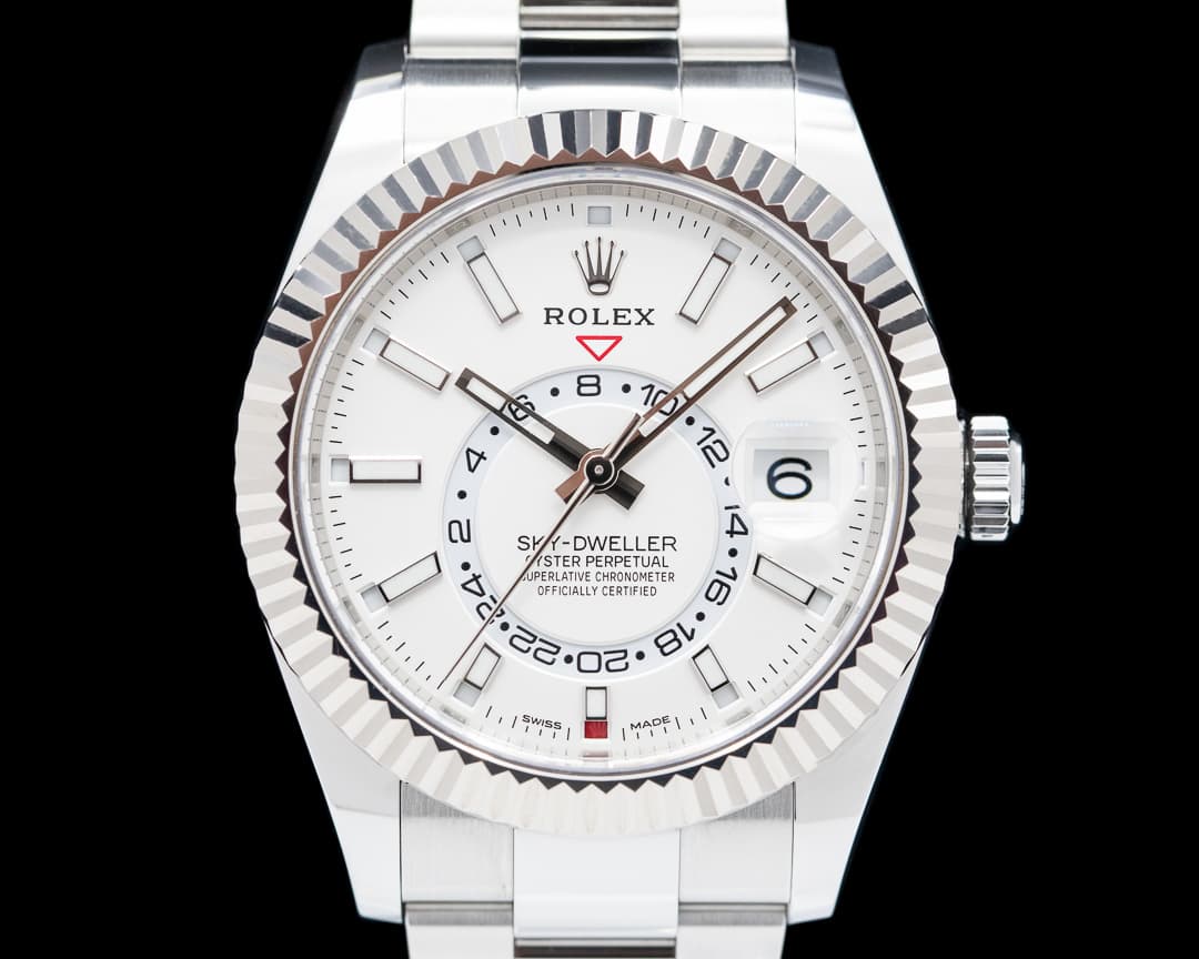 Rolex Sky Dweller 326934 Steel White Dial SS 2021