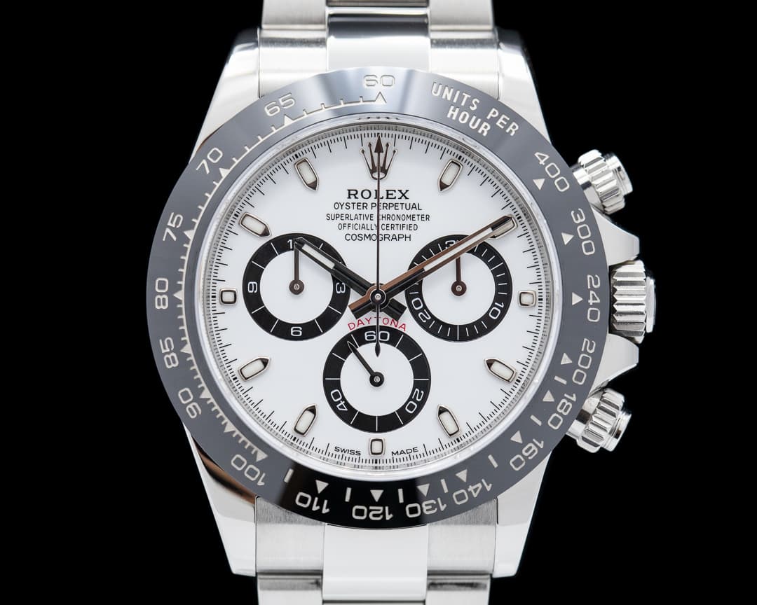Rolex Daytona 116500LN Ceramic Bezel SS / White Dial
