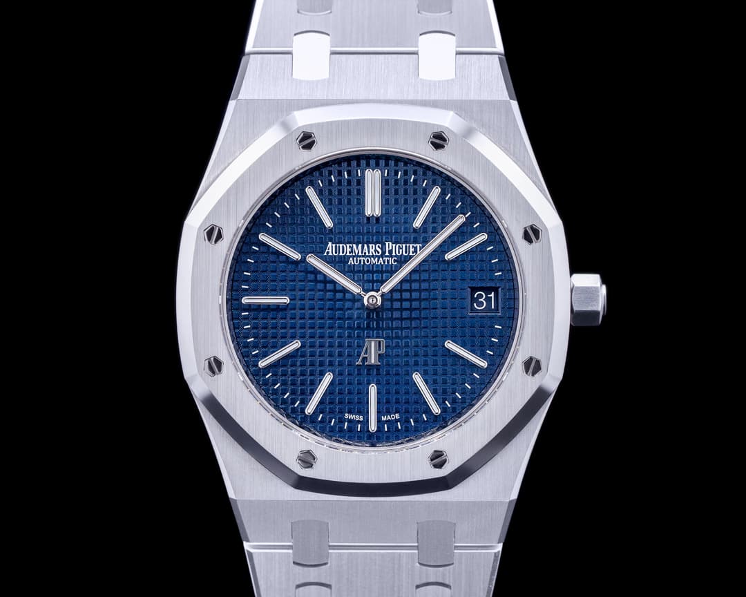 Audemars Piguet Royal Oak Extra Thin Blue Dial SS 15202ST 