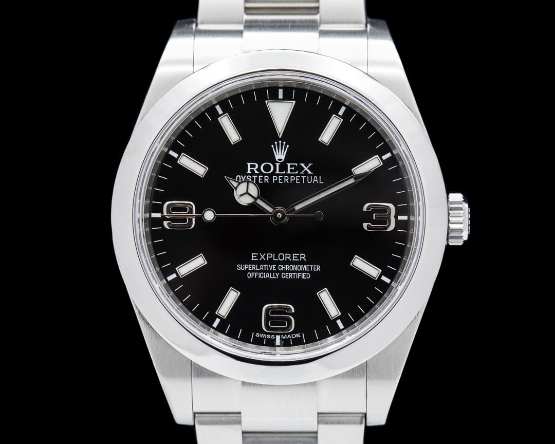 Rolex Explorer I 214270 39MM Mark 1 dial