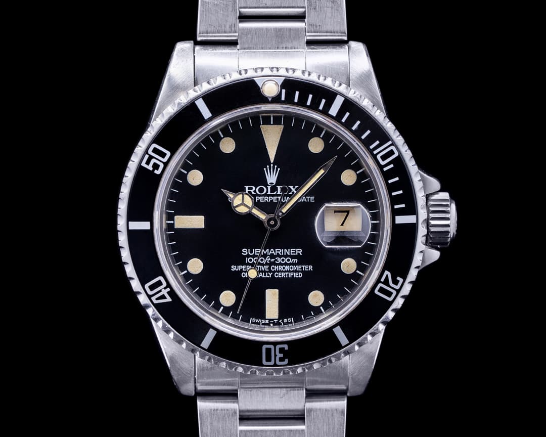 Rolex Submariner 16800 SS Matte Dial Circa 1984