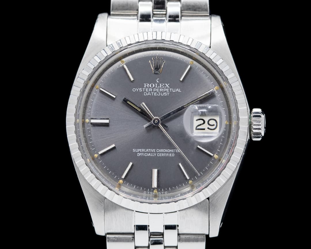 Rolex Datejust 1603 Grey Sigma Dial / Jubilee SS 1970