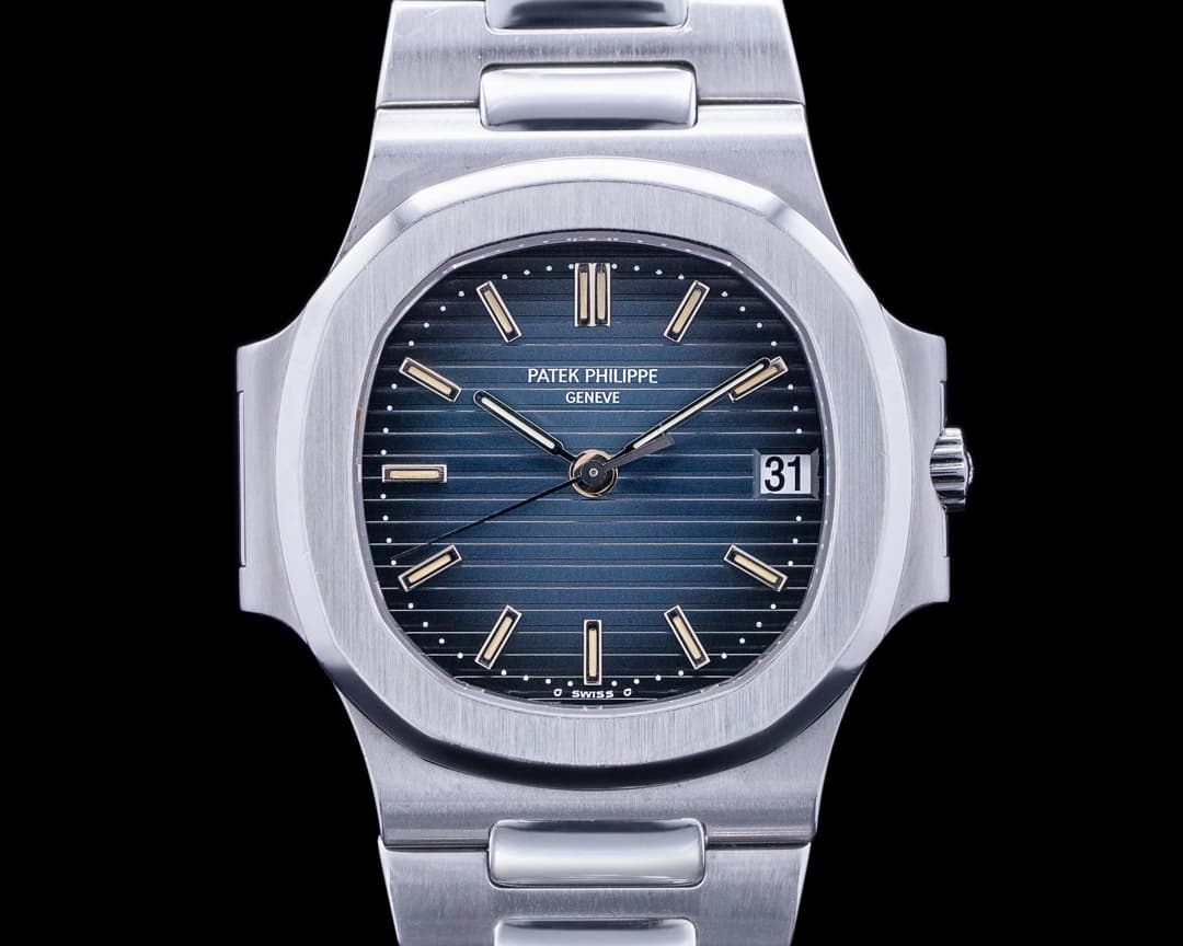Patek Philippe Nautilus 3800 Automatic Blue Dial SS FULL SET