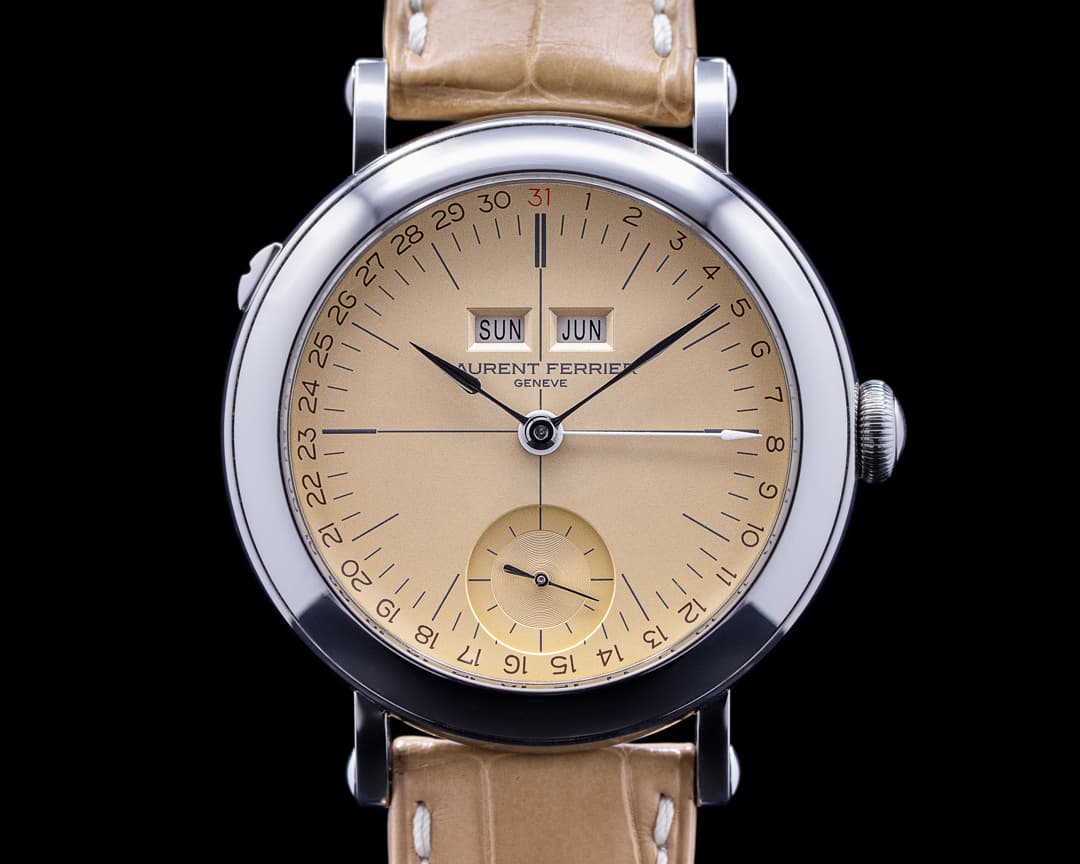 Laurent Ferrier Galet Annual Calendar Montre Ecole "Vintage" SS 