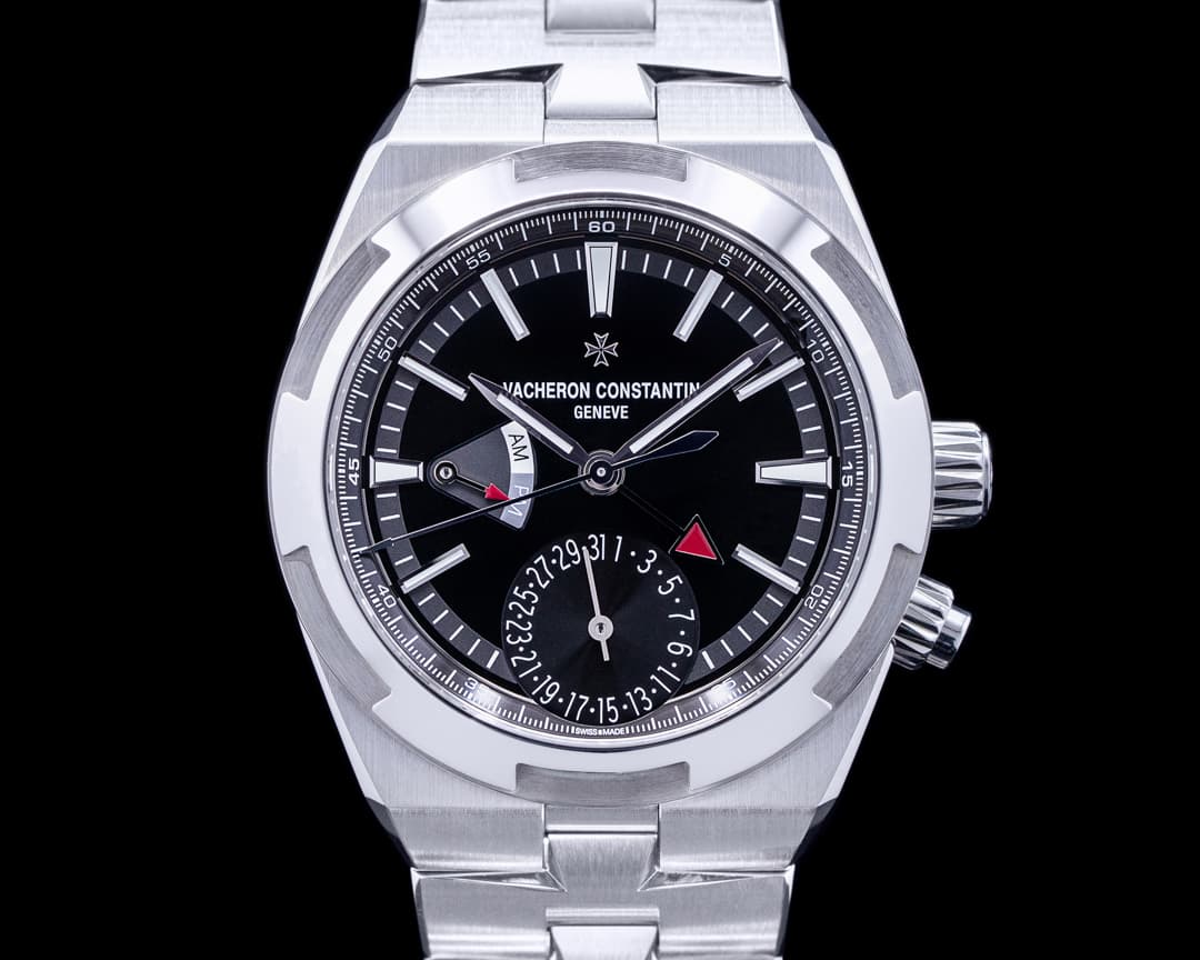 Vacheron Constantin Overseas Dual Time 7900V SS Black Dial 