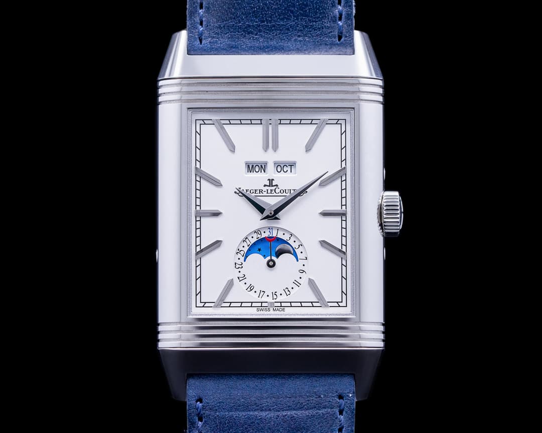 Jaeger LeCoultre Reverso Tribute Calendar Stainless Steel