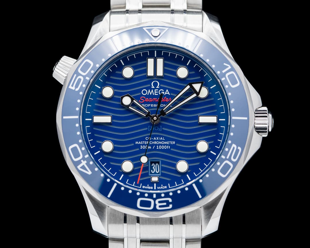 Omega Seamaster Diver 300M SS Blue Dial 42MM 