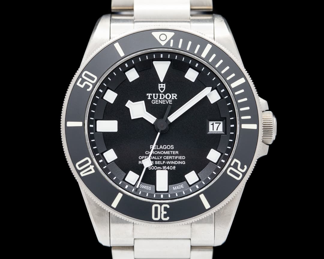 Tudor Pelagos Black Dial Titanium / Bracelet