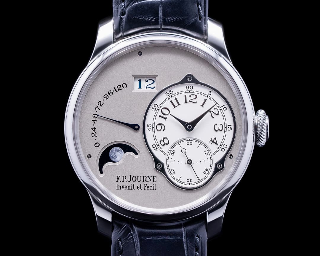 F. P. Journe Octa Lune Automatic Platinum / Grey Dial 42MM 