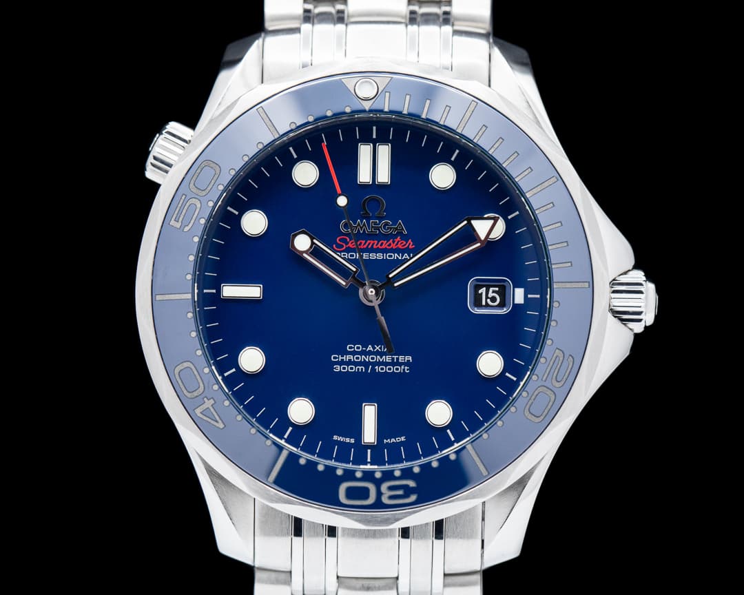 Omega Seamaster Professional Blue Dial 300m Co-Axial SS