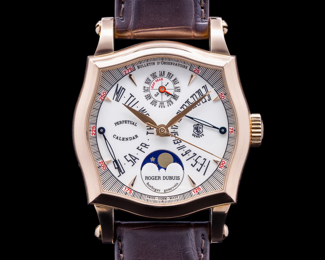 Roger Dubuis Sympathie S37 18K Rose Gold Perpetual Calendar Double Retrograde