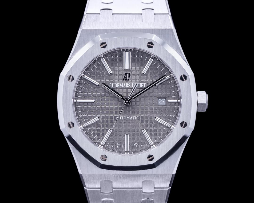 Audemars Piguet Royal Oak 15400ST Ruthenium Dial SS 