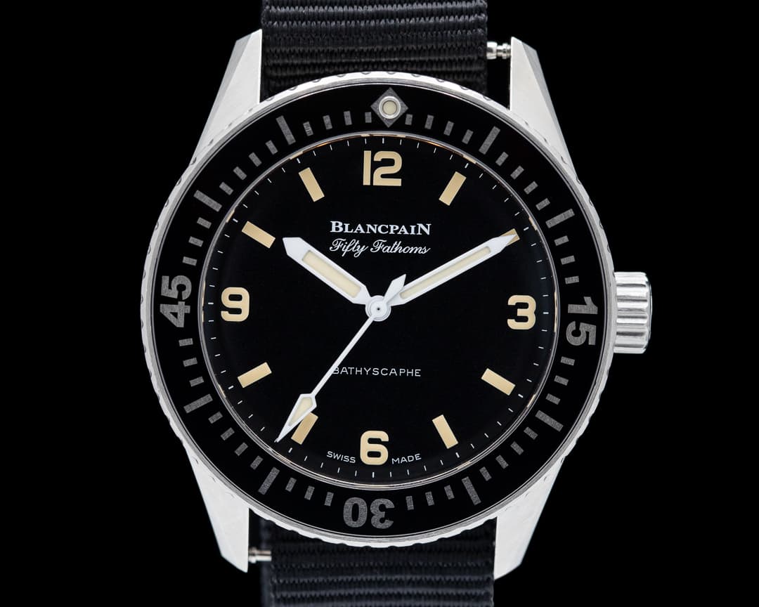 Blancpain Fifty Fathoms 38mm Bathyscaphe for HODINKEE