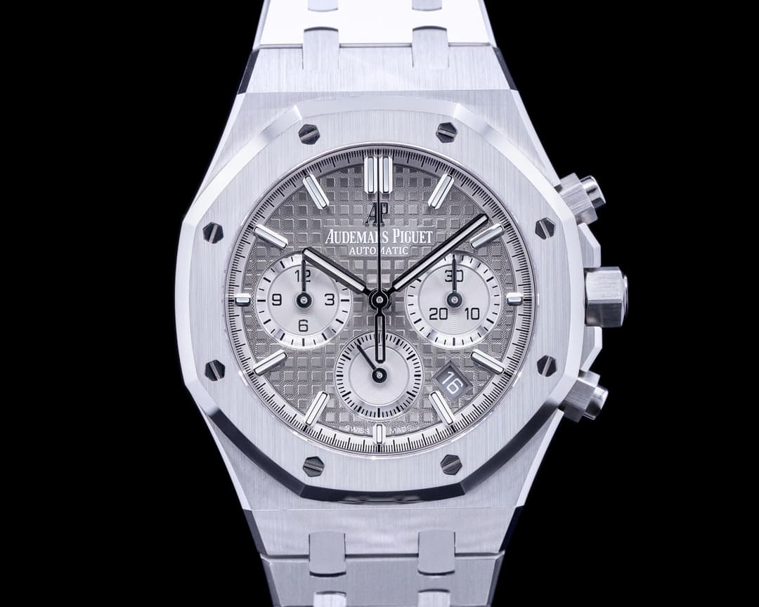 Audemars Piguet Royal Oak Chronograph Ruthenium Dial SS 38MM 2022 UNWORN