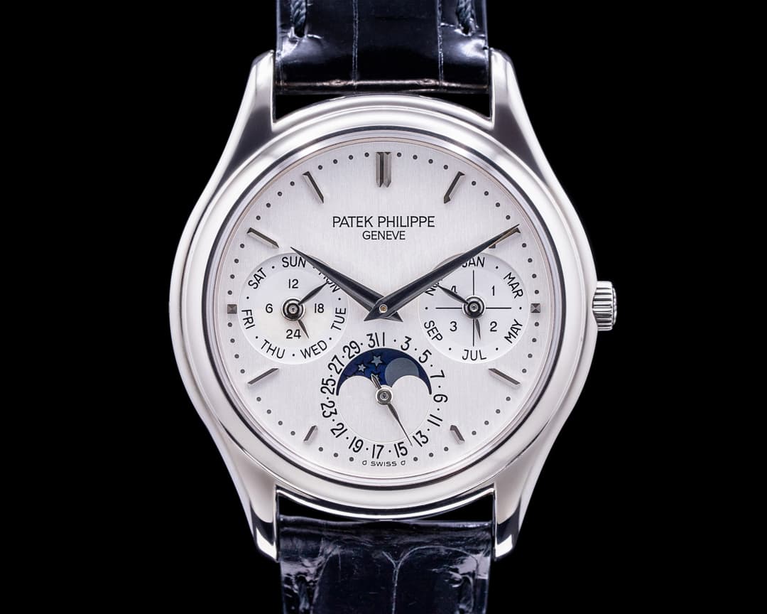 Patek Philippe Perpetual Calendar 18K White Gold 3940G FULL SET