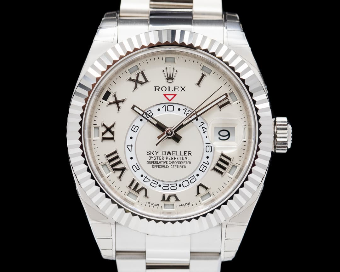 Rolex Sky Dweller 326939 18K White Gold / White Gold  