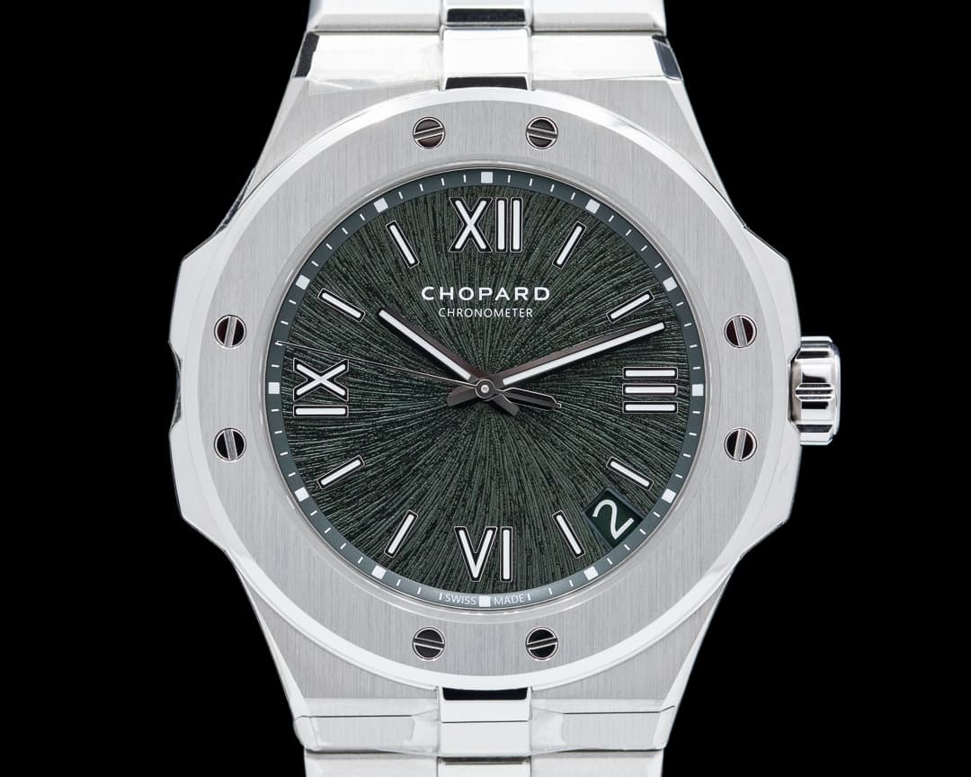 Chopard Alpine Eagle Green Dial 2022 41mm SS Automatic
