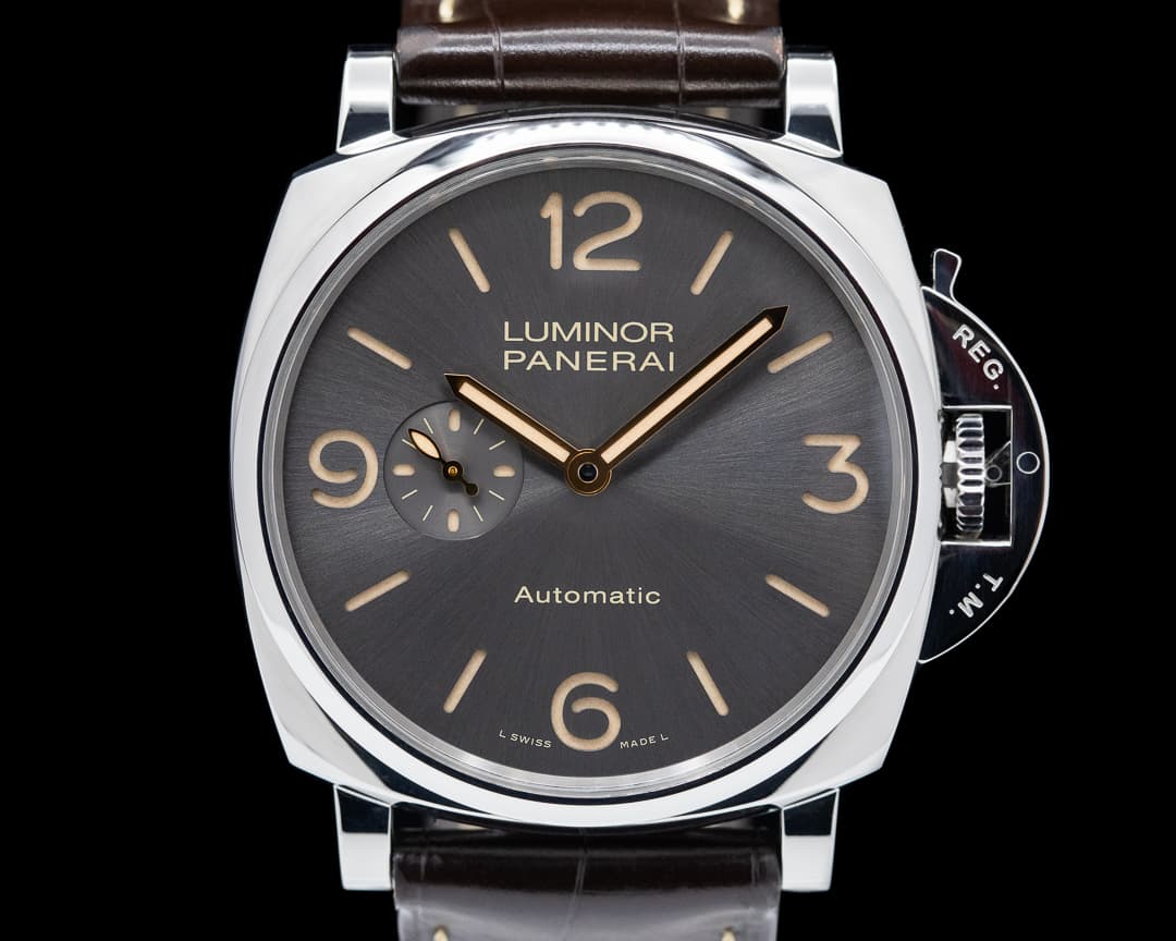 Panerai Luminor Due 45mm 3 Days Automatic Anthracite Dial