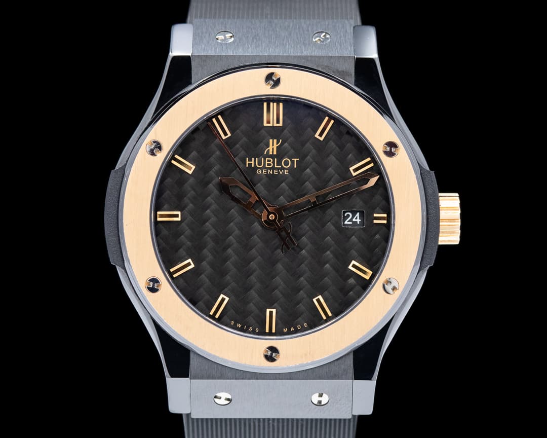 Hublot Classic Fusion Black Magic Ceramic & Rose Gold 42mm