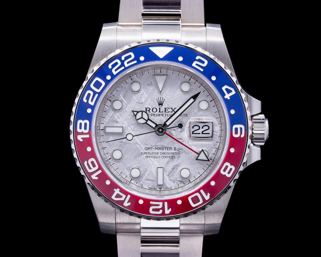 Rolex GMT Master II 126719 Ceramic "Pepsi" Meteorite UNWORN 