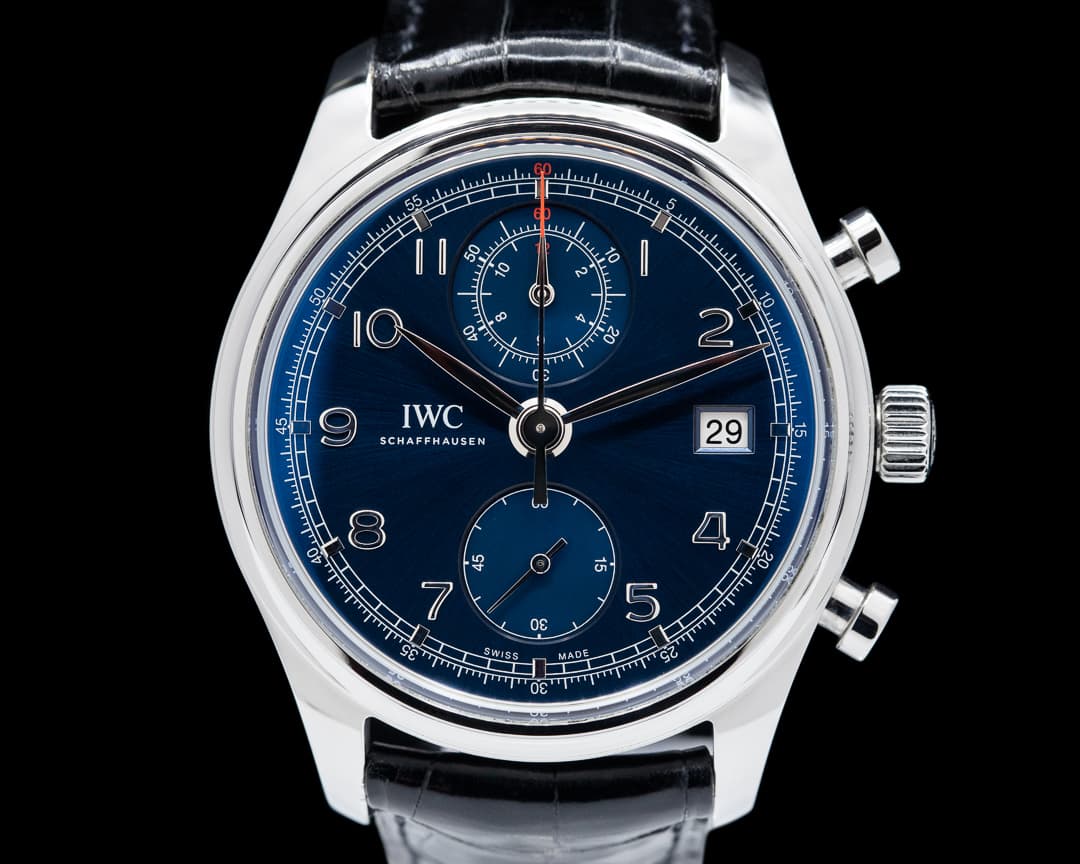 IWC Portuguese Chronograph Classic SS Laureus Limited Edition