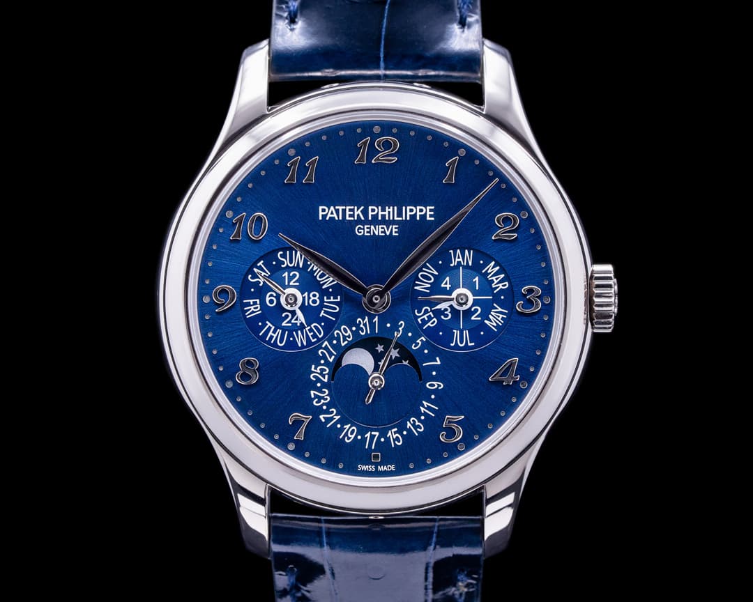 Patek Philippe Perpetual Calendar 5327G 18K White Gold / Blue Dial 