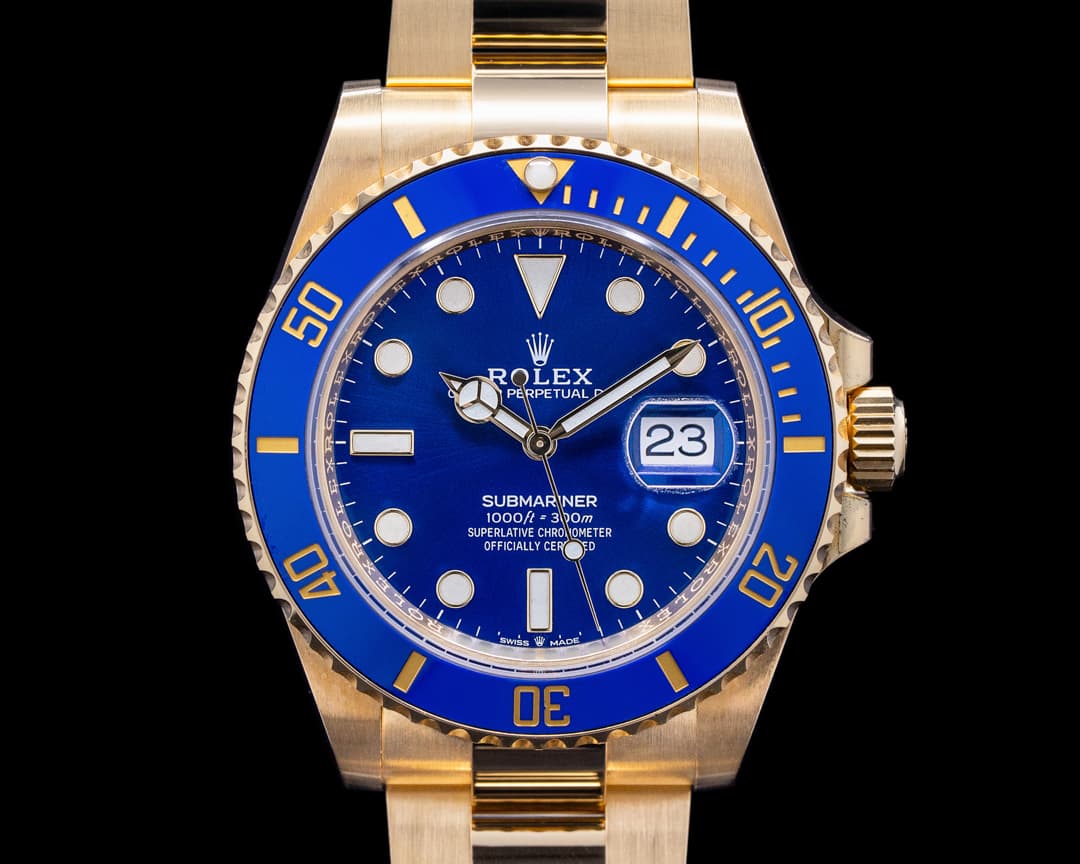 Rolex Submariner 126618 18K Yellow Gold Blue Dial 2020