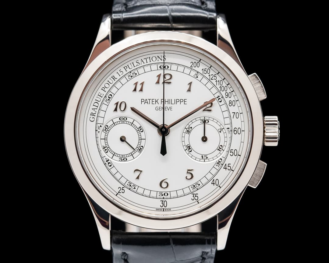 Patek Philippe Chronograph 5170G 18K White Gold / Silver Pulsation 