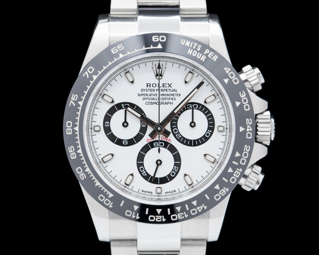Rolex Daytona 116500LN Ceramic Bezel SS / White Dial