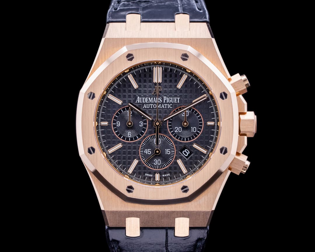 Audemars Piguet Royal Oak 26320OR Chronograph Black Dial / Black Strap 