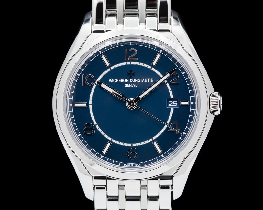 Vacheron Constantin Fiftysix Self Winding SS Blue Dial SS Bracelet