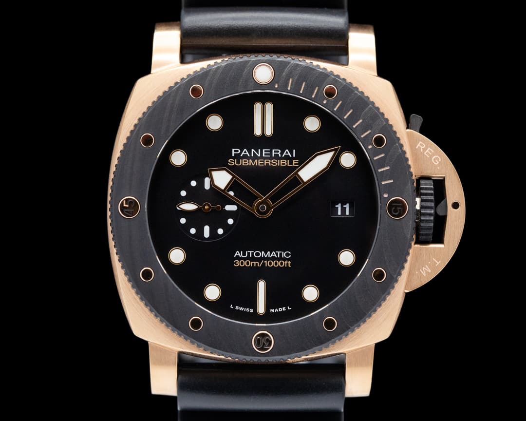 Panerai Submersible Goldtech OroCarbo 44mm 2022