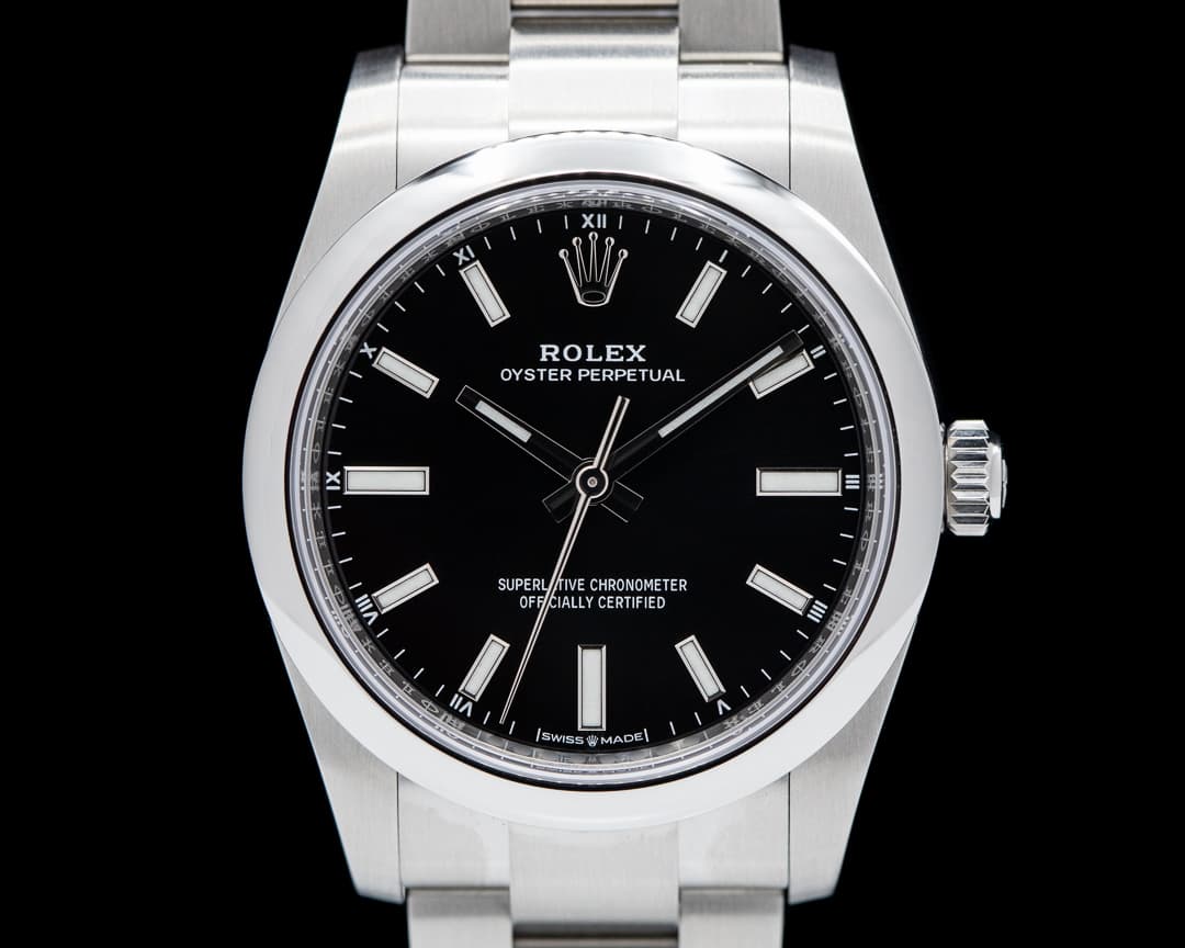 Rolex Oyster Perpetual 124200 34mm SS / Black Dial UNWORN